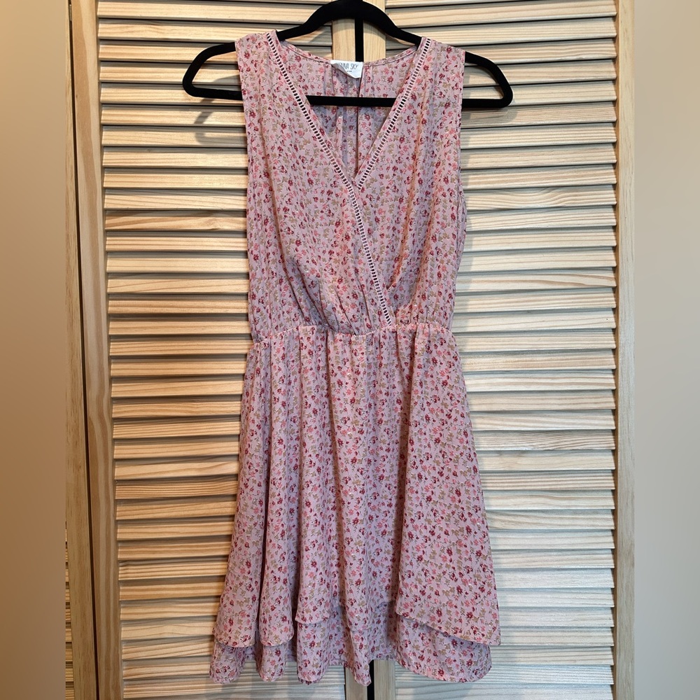 Pink Floral Sienna Sky Size Small dress